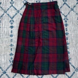 Vintage Scottish Kilt Skirt